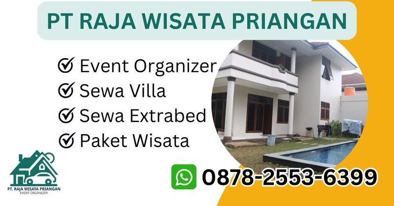 villa 50 orang di bandung