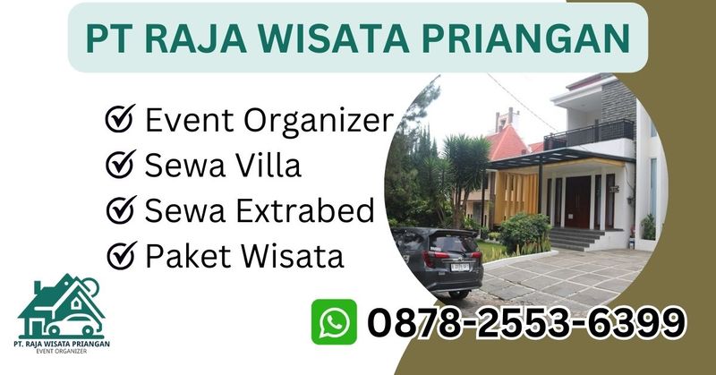 villa kapasitas 200 orang di bandung